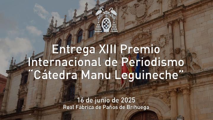 En unos minutos dará comienzo la ceremonia de entrega de la XIII edición del Premio Internacional de Periodismo “Cátedra Manu Leguineche” en Brihuega
Síguela en directo aquí: youtube.com/watch?v=gSYVpY…