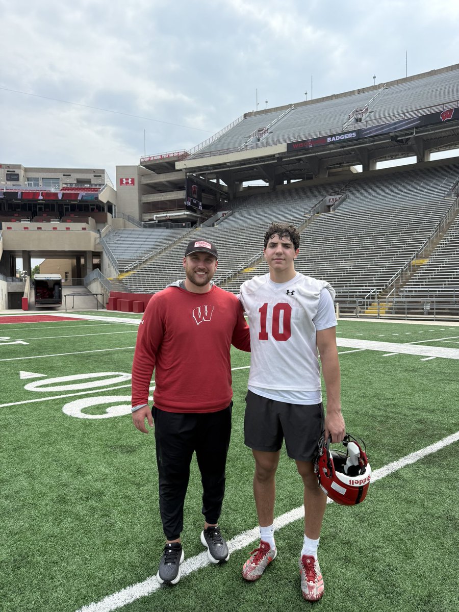 Jack Frassetto (@jackfrassetto) on Twitter photo Had a great time yesterday competing at <a href="/BadgerFootball/">Wisconsin Football</a> camp. Thank you <a href="/CoachMikeTress/">Coach Mike Tressel</a> and <a href="/TufBorland/">Tuf Borland</a> for coaching me. <a href="/WisFBRecruiting/">Wisconsin Badgers Football Recruiting</a> <a href="/LvilleBigRedFB/">Lawrenceville Football</a> <a href="/CoachPoeWins/">Napoleon Sykes Jr.</a> Had a great time yesterday competing at <a href="/BadgerFootball/">Wisconsin Football</a> camp. Thank you <a href="/CoachMikeTress/">Coach Mike Tressel</a> and <a href="/TufBorland/">Tuf Borland</a> for coaching me. <a href="/WisFBRecruiting/">Wisconsin Badgers Football Recruiting</a> <a href="/LvilleBigRedFB/">Lawrenceville Football</a> <a href="/CoachPoeWins/">Napoleon Sykes Jr.</a>