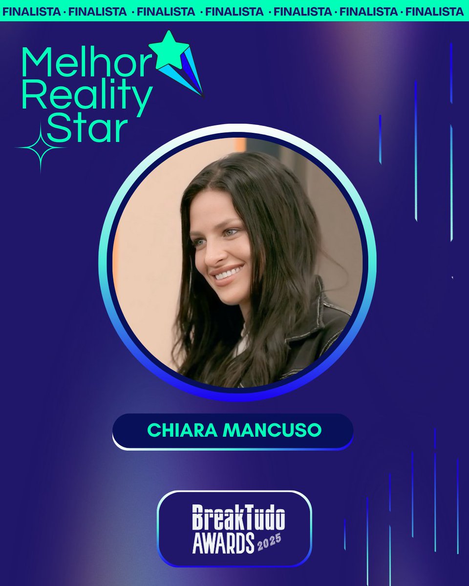 Chiara Mancuso (<a href="/mancusochiaraok/">Chiara Mancuso</a> ) é finalista da categoria Melhor Reality Star🌠 do BreakTudo Awards 2025! 🏆🔥
🔗 bit.ly/4jPpkVd
#BreakTudoAwards #MelhorRealityStar