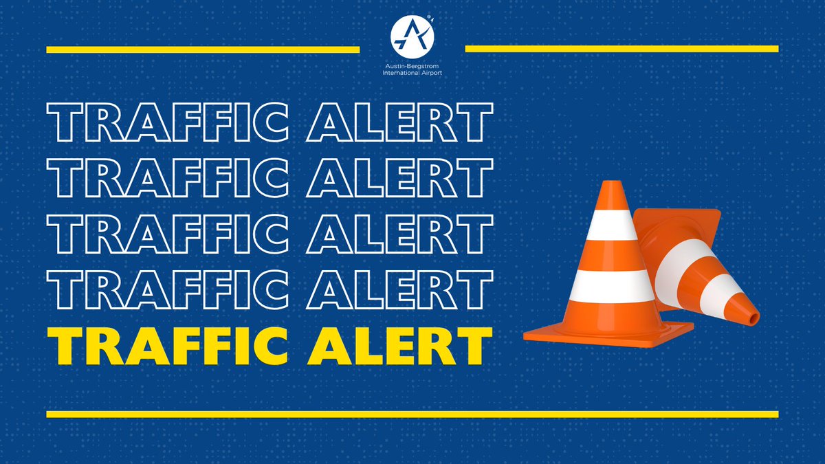 There's significant traffic congestion around the airport on Highway 71. A collision causing a road closure for east bound lanes on HWY 71 east of the 183 intersection. West bound 71 also experiencing congestion. Passengers are asked to factor in additional time into their trip.