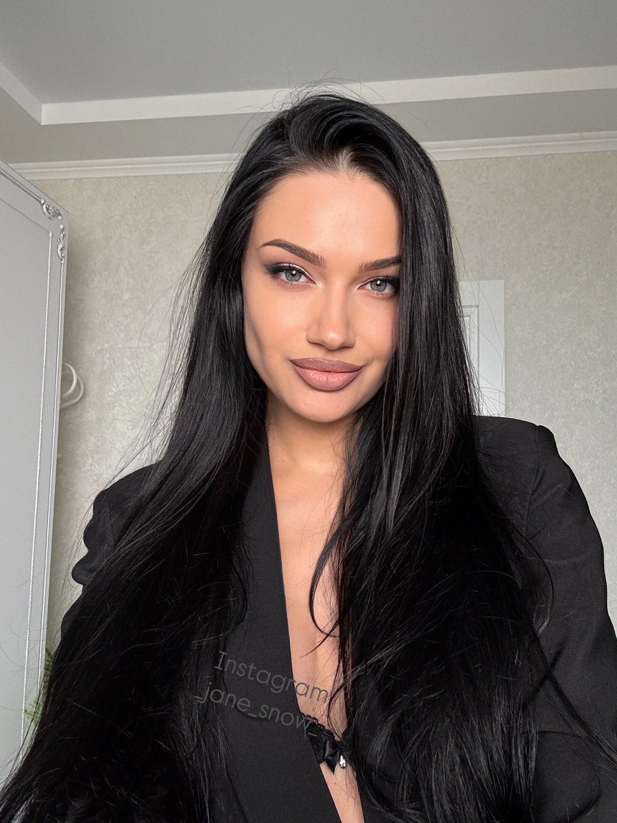 Brunette girl, nylon model