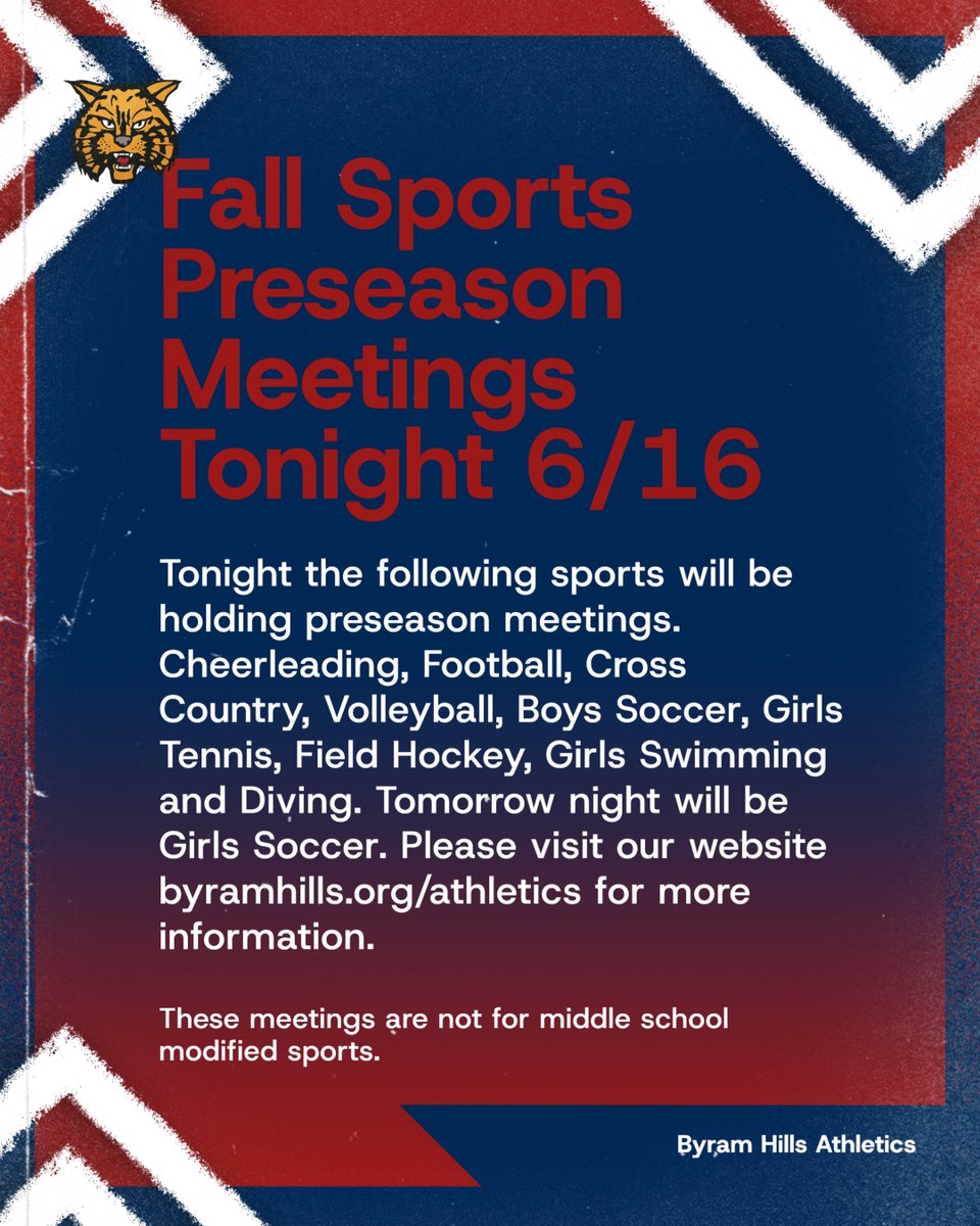 Join us! byramhills.org/athletics