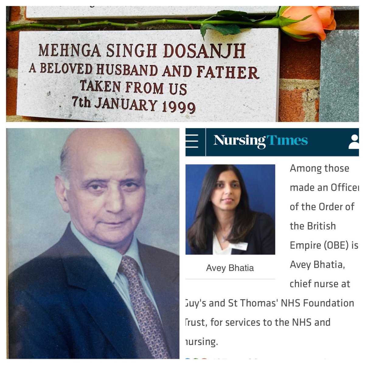 Professor Avey Bhatia OBE tweet media