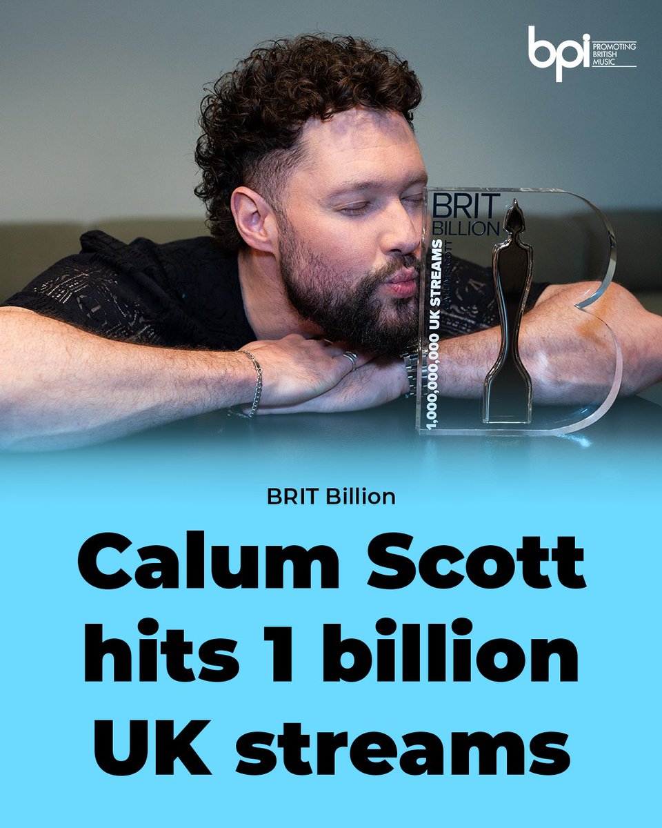 BPI (@bpi_music) on Twitter photo Adorably presented by his mum, <a href="/calumscott/">Calum Scott</a> receives his BRIT Billion award for reaching 1 billion UK streams 🏆
Check out all the recipients of the BRIT Billion Award here: bpi.co.uk/brit-billion Adorably presented by his mum, <a href="/calumscott/">Calum Scott</a> receives his BRIT Billion award for reaching 1 billion UK streams 🏆
Check out all the recipients of the BRIT Billion Award here: bpi.co.uk/brit-billion