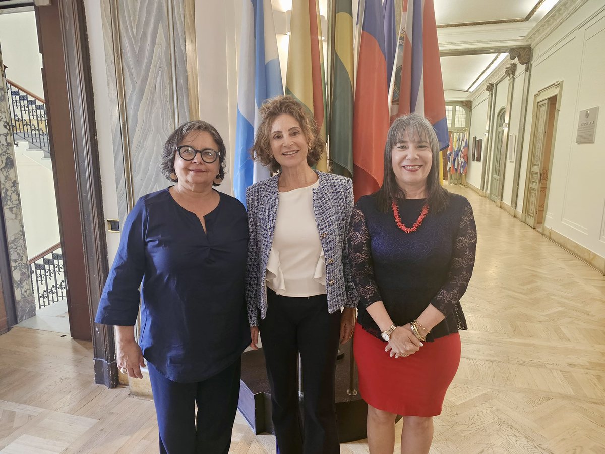 Me reuní con Claudia Barattini, nueva secretaria cultural de <a href="/iila_org/">IILA</a>. Intercambiamos sobre el interés de #Cuba de promover proyectos y colaboraciones en la materia.
#CubaEsCultura 🇨🇺
