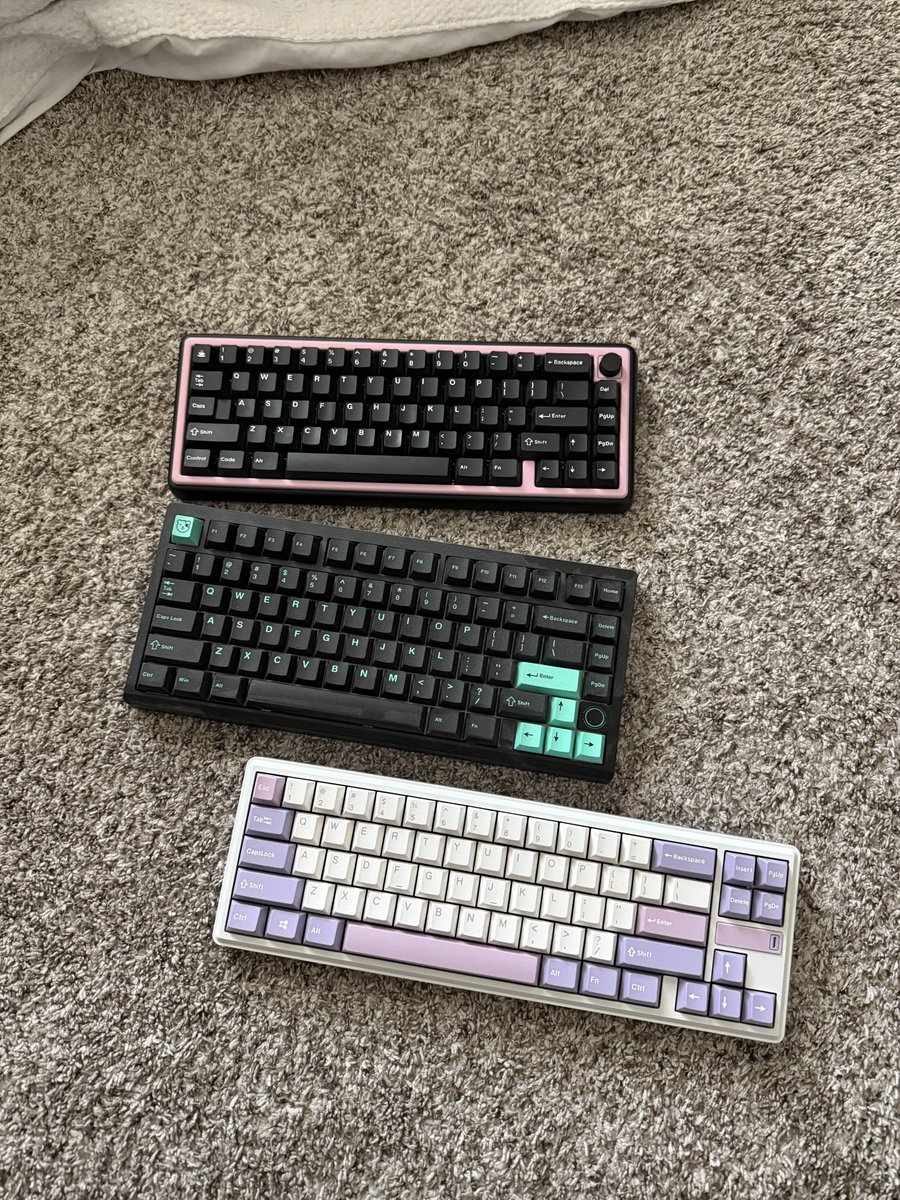 I am selling some mechanical keyboards that have been collecting dust if anyone wants them