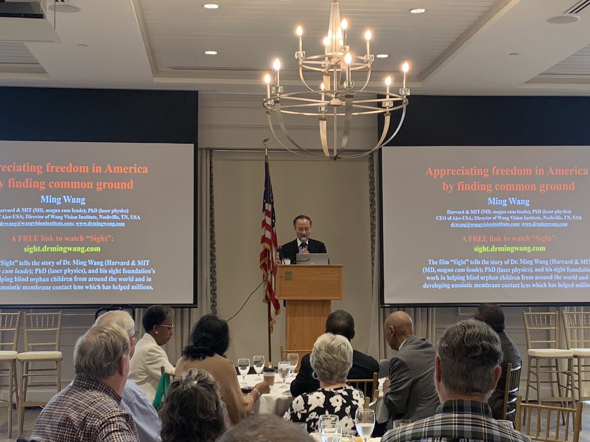 Dr. Ming Wang "Doctor Common Ground" tweet media