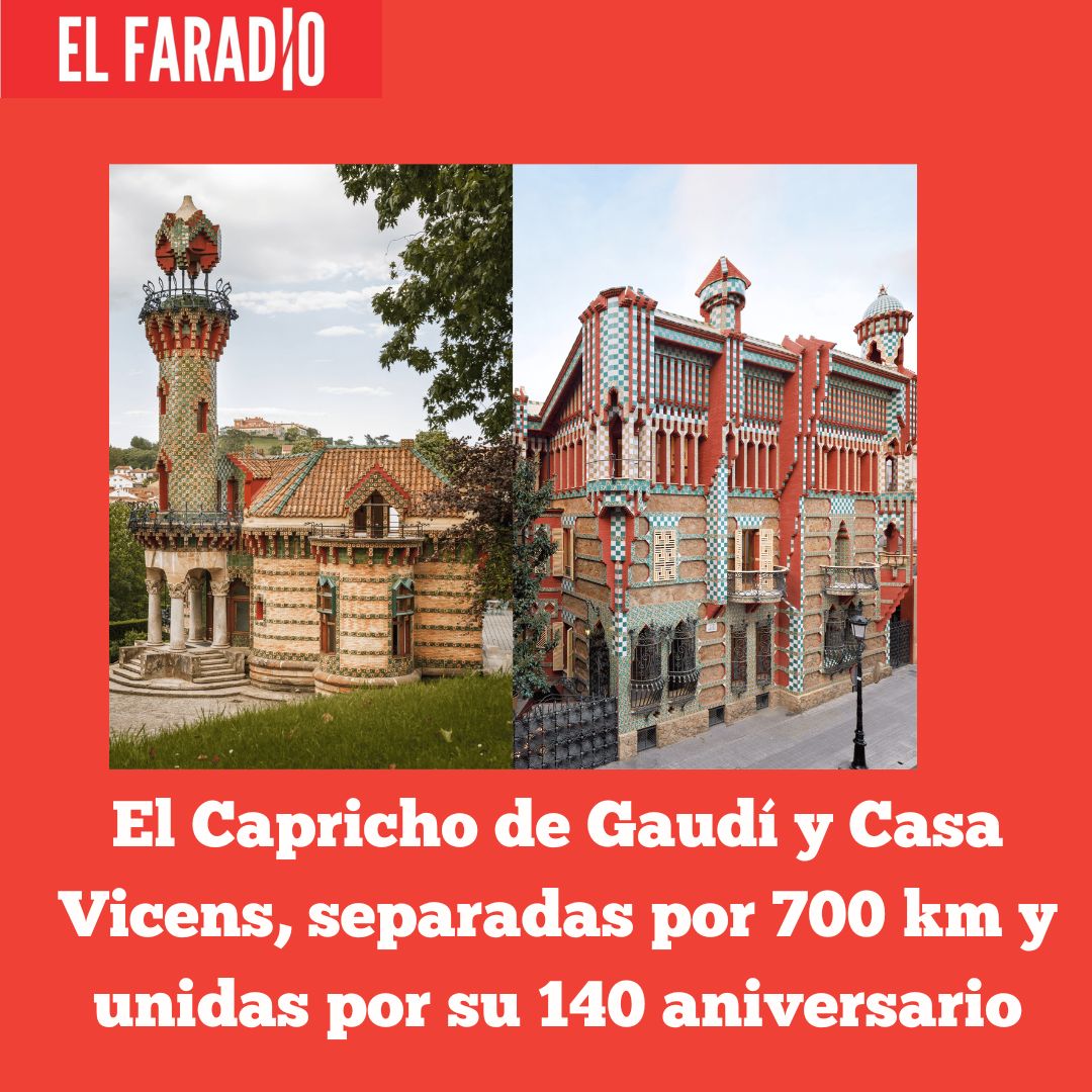 El Faradio (@elfaradio) on Twitter photo El <a href="/caprichodegaudi/">El Capricho de Gaudí</a> y <a href="/casa_vicens/">Casa Vicens Gaudí | BCN 🏛️ UNESCO World Heritage</a> , separadas por 700 km y unidas por su 140 aniversario
elfaradio.com/2025/06/13/el-…
#Iniciativa #Arte #Gaudí #Creadores El <a href="/caprichodegaudi/">El Capricho de Gaudí</a> y <a href="/casa_vicens/">Casa Vicens Gaudí | BCN 🏛️ UNESCO World Heritage</a> , separadas por 700 km y unidas por su 140 aniversario
elfaradio.com/2025/06/13/el-…
#Iniciativa #Arte #Gaudí #Creadores