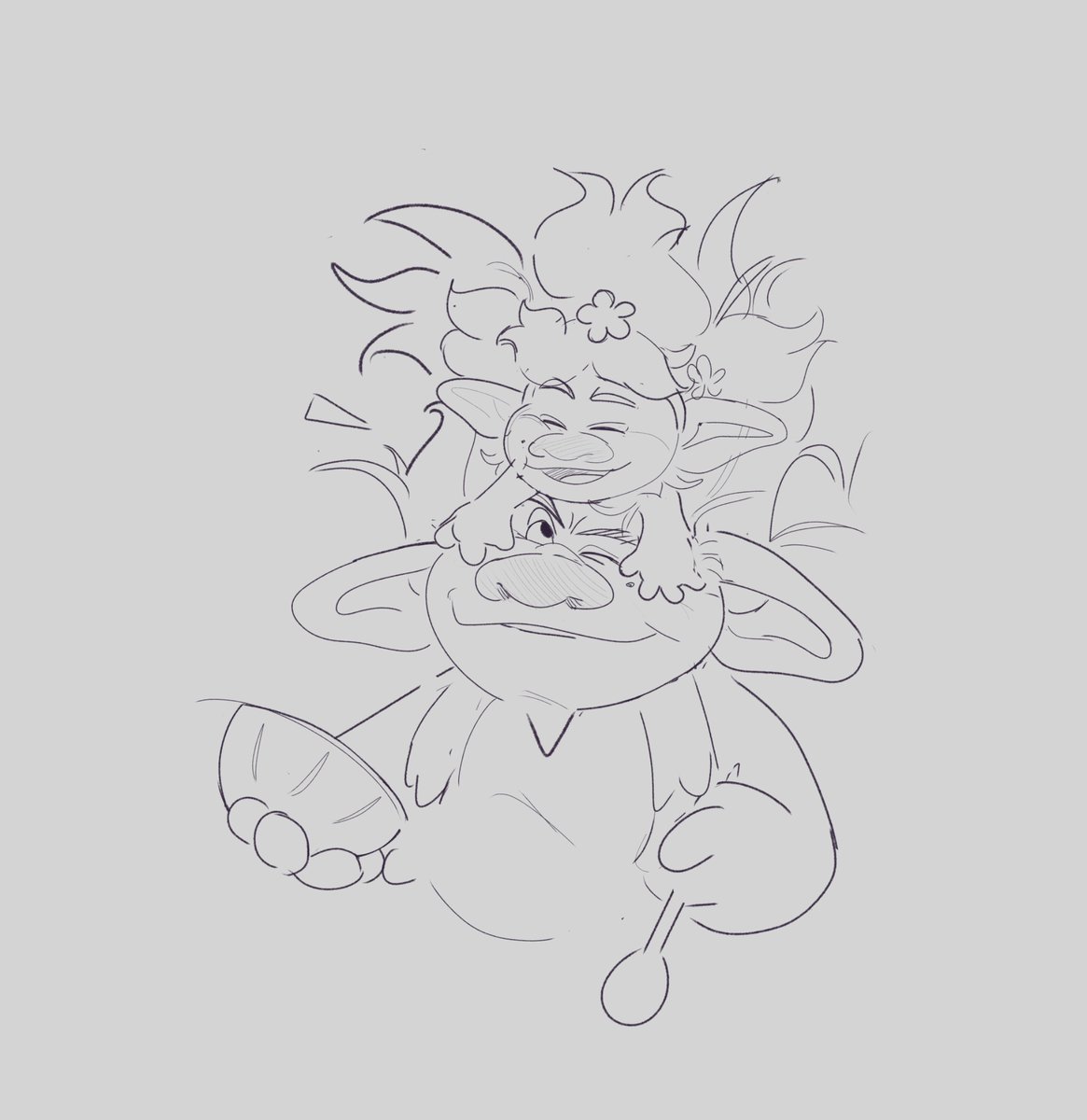 Uhhh I’ve been avoiding going in twitter for my own mental health but here’s a doodle for yall :3
#DreamWorksTrolls