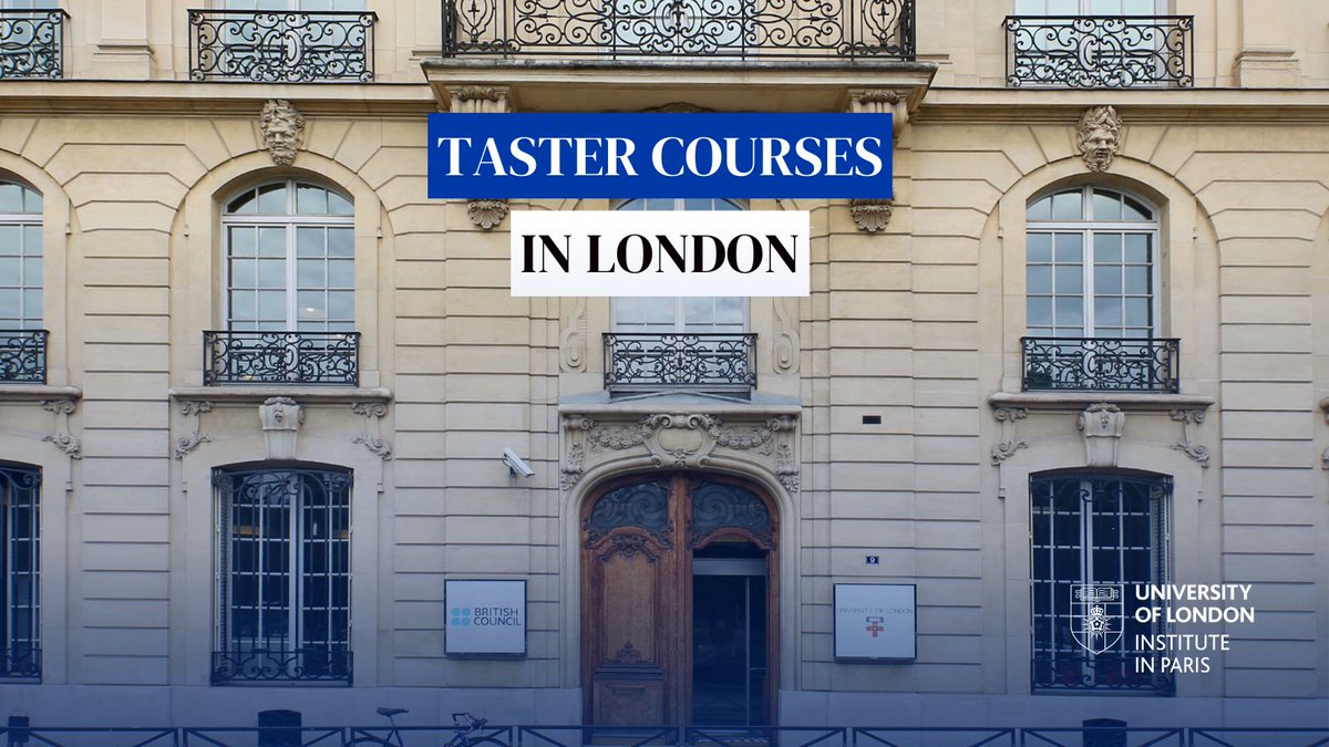 There's two weeks until our in-person taster event in London on 27 June.                                                                                      
Meet our academics, explore our programmes, and connect with future classmates.

Register now: bit.ly/3QP90bD