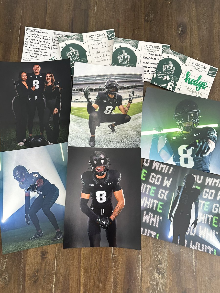 Yessir! LETS GO‼️ <a href="/MSU_Football/">Michigan State Football</a> #GOGREEN
