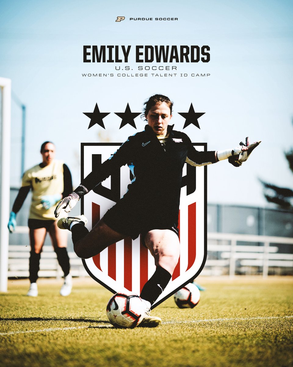 PurdueSoccer's tweet photo. HISTORY MADE βοΈ
Congratulations to Emily Edwards & @zoecuneio for their call up to the first-ever U.S. Soccer Women's College Talent ID Camp πΊπΈ
π° https://t.co/l1zG8qEKJy
#BoilerUpπ x @USYNT https://t.co/zpjG4uh8wF