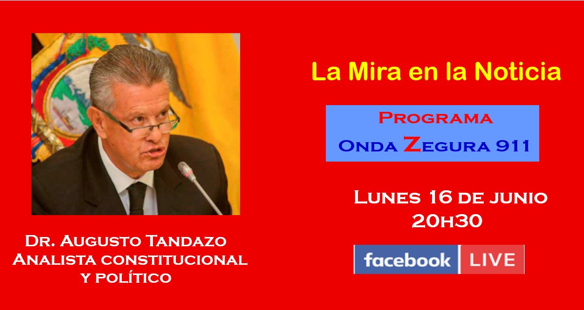 LUNES 16 DE JUNIO, A LAS 20H30, ENTREVVISTA EN EL PROGRAMA ONDA ZEGURA DE LA MIRA EN LA NOTICIA: