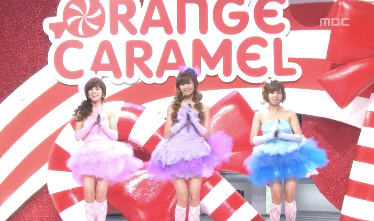 narshazone's tweet image. — Orange Caramel&apos;s Magic Girl stages (2010)