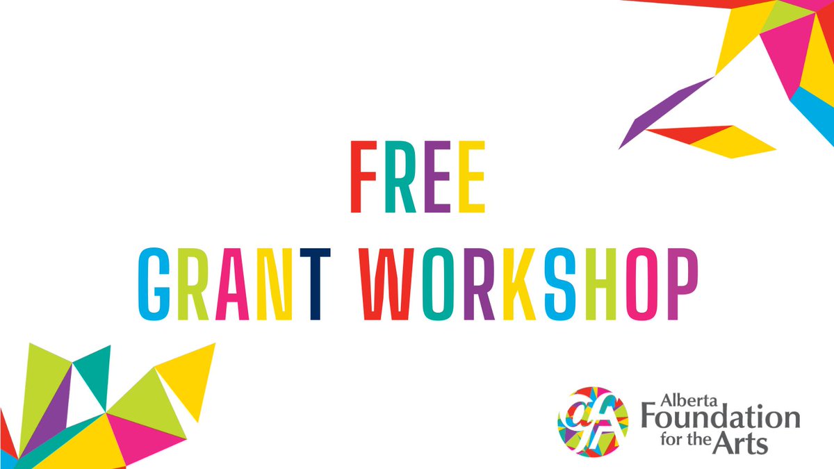 Join the #AFA’s Justina Verboom and Luay Eljamal for a grant workshop for individual artists that focuses on literary arts.

The #free virtual workshop will take place on Tuesday, June 17 at 7 pm. This workshop is hosted by the Writer's Ink.

Learn more: buff.ly/nlD3y6c