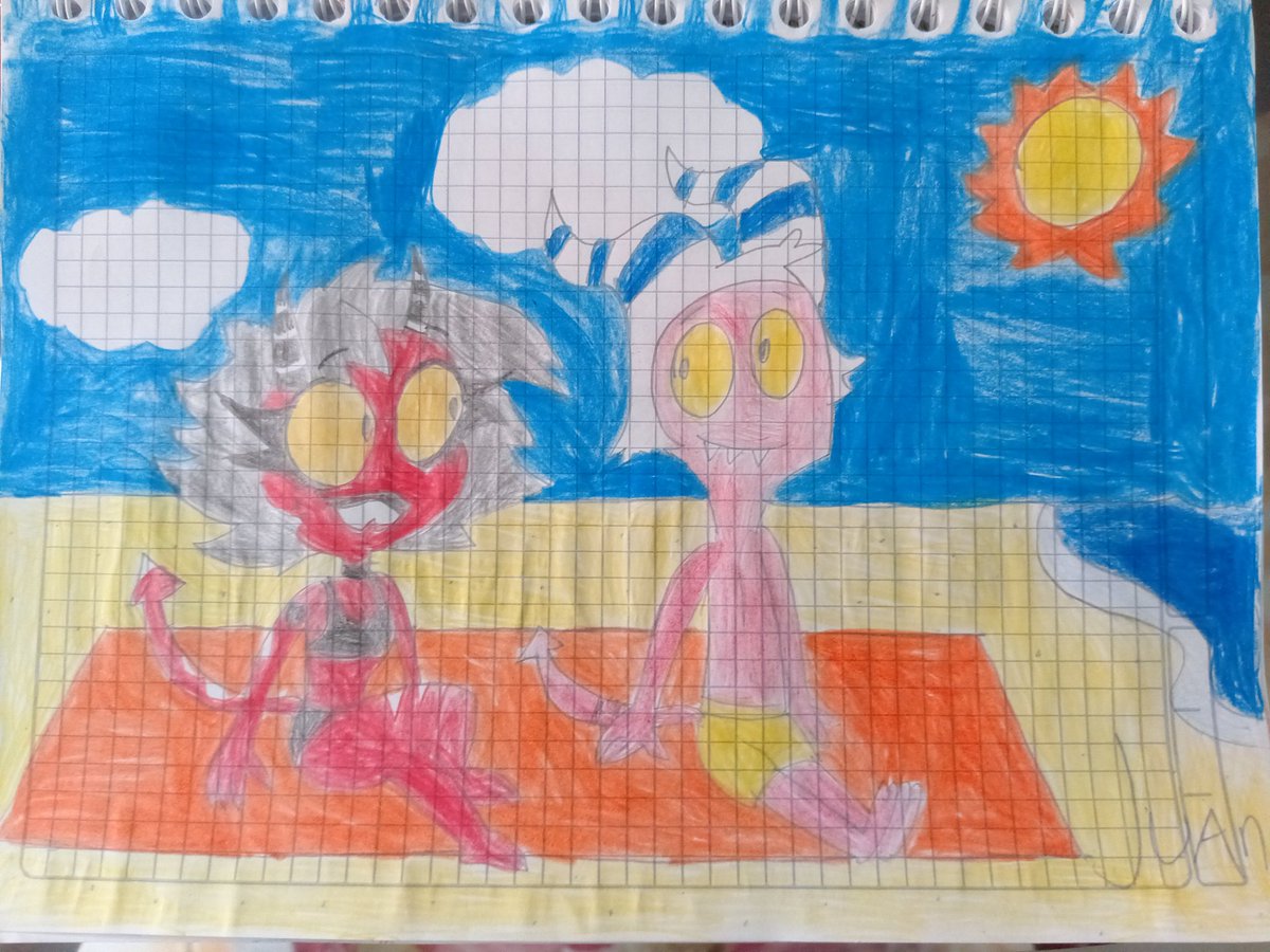 Millie x Moxxie Week 2025 Día 1: Vacaciones.

Millie y Moxxie tieniendo unas vacaciones en la Playa.
#HelluvaBoss <a href="/KeiityGonzalez/">Keiity Gonzalez</a> <a href="/AlanFernandoV/">Alan Fernando</a> #MillieAndMoxxieWeek2025 #MilliexMoxxieWeek