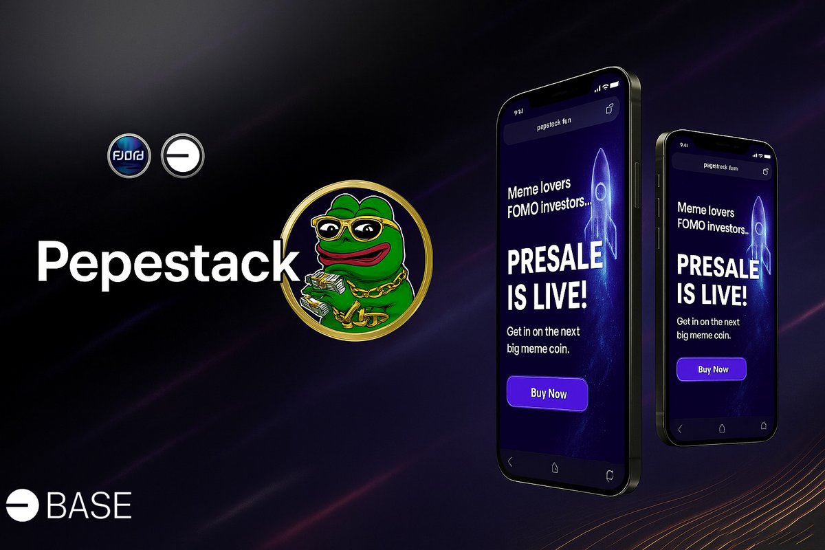 just1zealer's tweet photo. @1000xgirl Looking for a low cap gem? 👀
Check out $PSTACK — tiny market cap, strong community, ETH rewards just for holding 🐸💸
It’s early. It’s Base-powered. It’s bold.
Don’t sleep join @Pstackofficial today!
#PSTACK #Memecoin #LowCapGem #BaseChain #FrogArmy https://t.co/EYw8wwVpyk