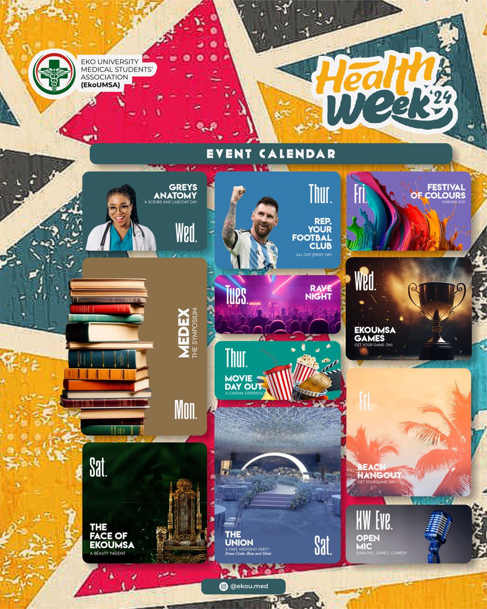 _stack_media's tweet photo. Some of the designs that were done for @eko_unimed EkoUMSA's last year's health week.
.
.
#graphicdesign #creativework #ekoumsa #healthweek #explore #visualart #artist #designer #stackmedia #ekounimed #digitalart #coreldraw #graphicart #ekoumsahealthweek #explorepage https://t.co/AfjXwdWqMz