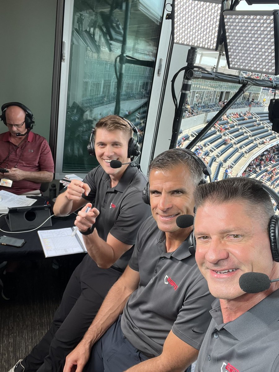 Ben McDonald (@realbenmcdonald) on Twitter photo It’s time for some ⚾️ from the <a href="/CWSOmaha/">College World Series of Omaha</a> we have <a href="/RazorbackBSB/">Arkansas Baseball</a> vs <a href="/RacersBaseball/">Murray State Baseball</a> minutes away on <a href="/espn/">ESPN</a> join me <a href="/ChrisBurke02/">Chris Burke</a> and <a href="/MikeMonaco_/">Mike Monaco</a> for #WinOrGeauxHome It’s time for some ⚾️ from the <a href="/CWSOmaha/">College World Series of Omaha</a> we have <a href="/RazorbackBSB/">Arkansas Baseball</a> vs <a href="/RacersBaseball/">Murray State Baseball</a> minutes away on <a href="/espn/">ESPN</a> join me <a href="/ChrisBurke02/">Chris Burke</a> and <a href="/MikeMonaco_/">Mike Monaco</a> for #WinOrGeauxHome