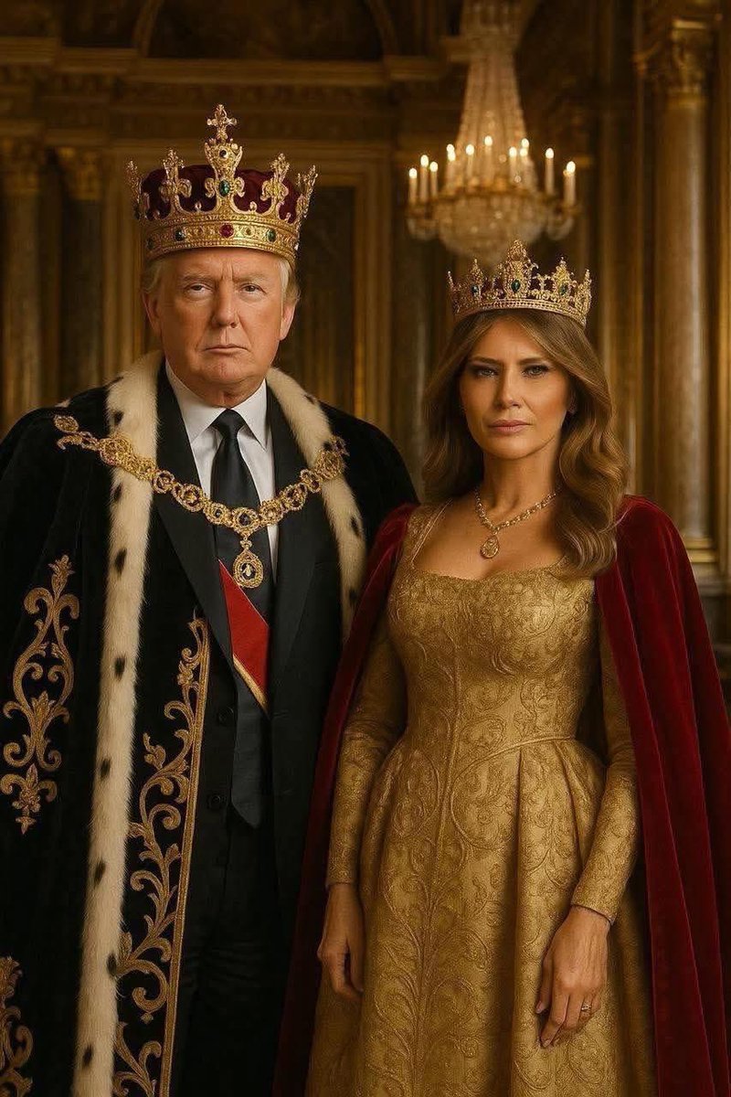 IottMichelle's tweet photo. Our President and First Lady make a lovely American Royal couple. 🤩 https://t.co/bfxhReBd92