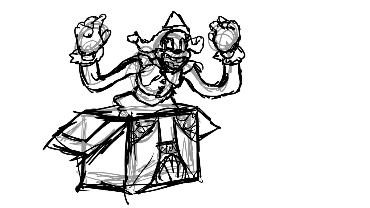 FreddyFights's tweet image. Been absolutely loving Secret of the Mimic! Exploration of different characters and little flourishes make it such a cool game!
I have been hard at work making different things for our fan game so far! But here is here is an early look at our Jackie fighter!