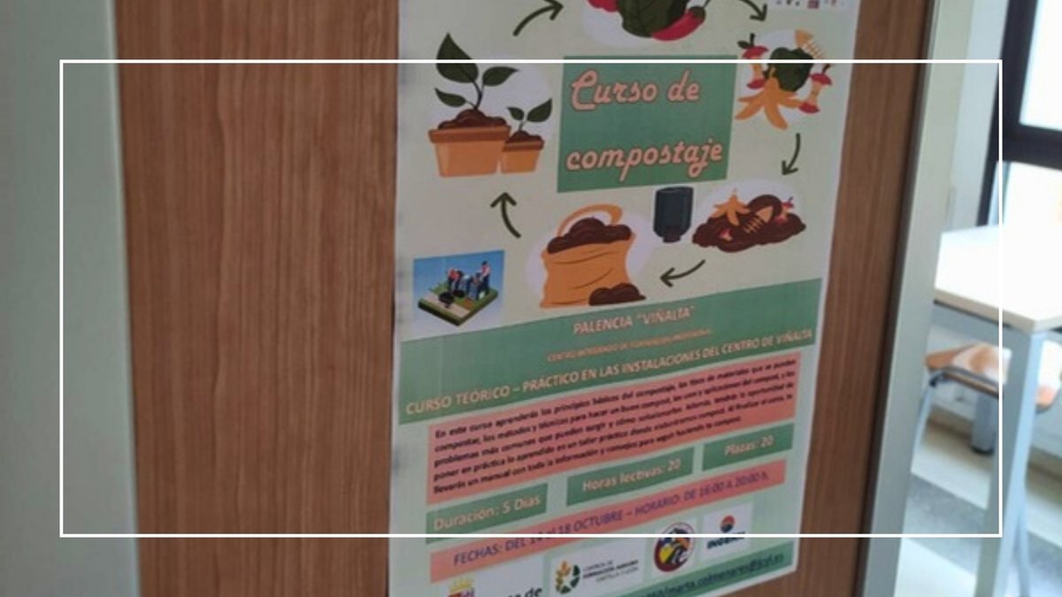 biocomforest's tweet photo. El pasado oct presentamos #BIOCOMFOREST en el curso de #compostaje doméstico en Viñalta (Palencia)
Ernesto Gómez y Elisa Herrero de la @ETSIIAAPalencia #UVA compartieron con asistentes cómo los residuos orgánicos impulsan la regeneración forestal @P_Recuperacion @FBiodiversidad https://t.co/Hs3AMzhDC4