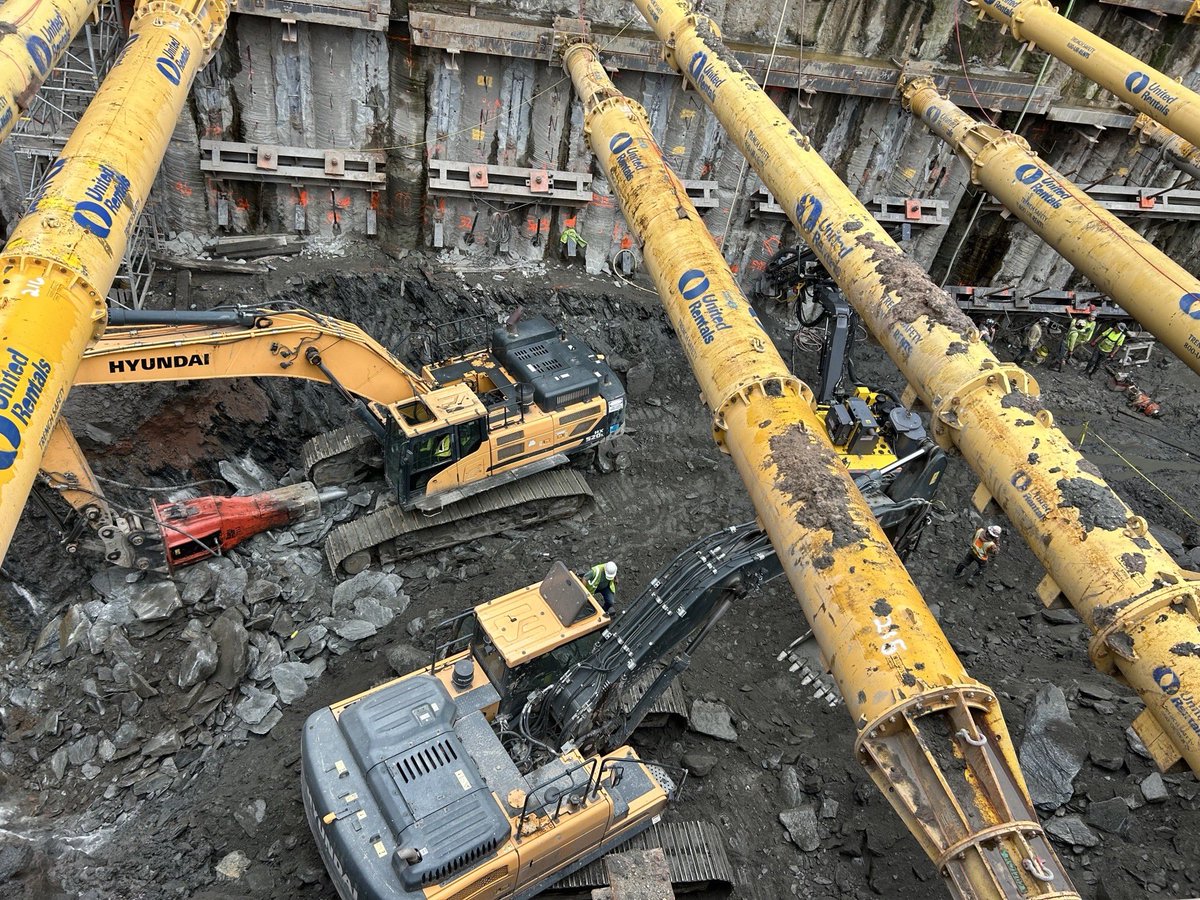 Around 10:30 Monday morning the FDNY received calls for a person who fell down a hole. This prompted a major technical rescue. Over 100 FDNY members responded to a construction site at 605 West 30th Street in Manhattan. It is a location Rescue 1 had been drilling at just last