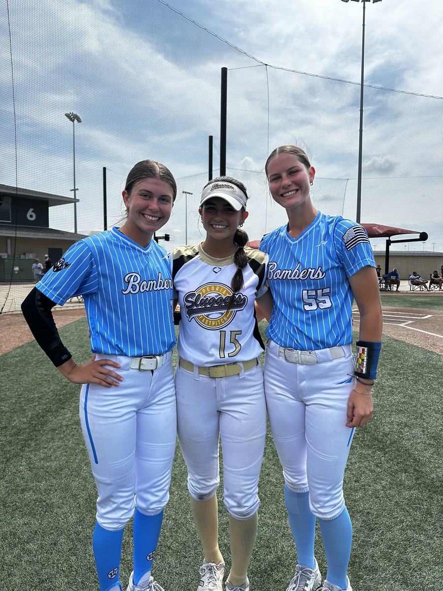 Indian Hills Softball (@warriorsoftball) on Twitter photo Some friendly competition this weekend between three of our incoming freshmen and their travel teams! 👊🏻🥎
We are excited to have them all on the same field this Fall!
#FutureWarriors #SoftballFamily
<a href="/KaityTaylor2025/">Kaitlyn Taylor</a> <a href="/_gabriellelane_/">gabby lane</a> <a href="/Mady_b55/">Madisyn Buysse</a> Some friendly competition this weekend between three of our incoming freshmen and their travel teams! 👊🏻🥎
We are excited to have them all on the same field this Fall!
#FutureWarriors #SoftballFamily
<a href="/KaityTaylor2025/">Kaitlyn Taylor</a> <a href="/_gabriellelane_/">gabby lane</a> <a href="/Mady_b55/">Madisyn Buysse</a>
