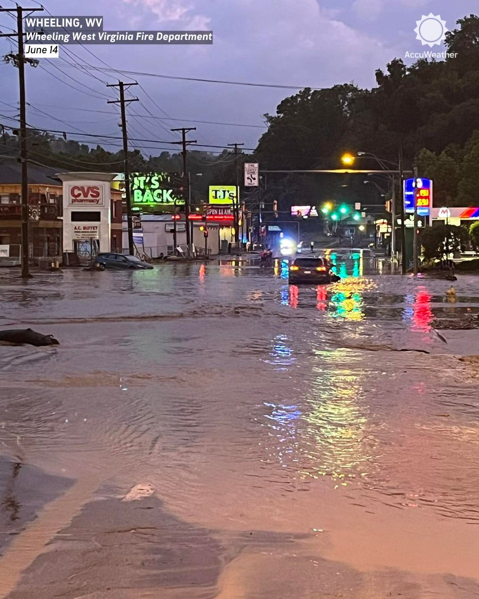 Significant flooding in northern West Virginia has claimed the lives of at least six people, with more still missing. 

Approximately 2.5 to 4 inches of rain fell within about a half hour Saturday night in Ohio County, in the state’s northern panhandle. bit.ly/3HH6UZA