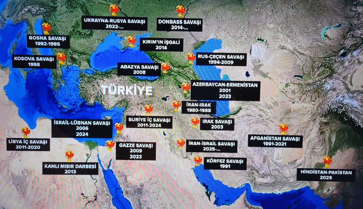 Bu çatışmaların ortasında caydırıcı güç olarak ateş çemberi içersinde huzurlu olmasının sebepleri açıktır. #milliyetcilik #turkmilleti #SavasaHayır #istikbalgoklerde #Ortadoğu