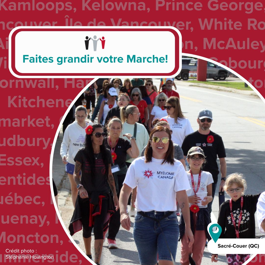 Êtes-vous impatient de participer à votre Marche Myélome Multiple? Faites-le savoir au monde entier!

Dites-nous où vous marcherez dans les commentaires ci-dessous. ⬇️

Vous n'êtes pas encore inscrit? Faites-le dès aujourd'hui : buff.ly/vodGNZz