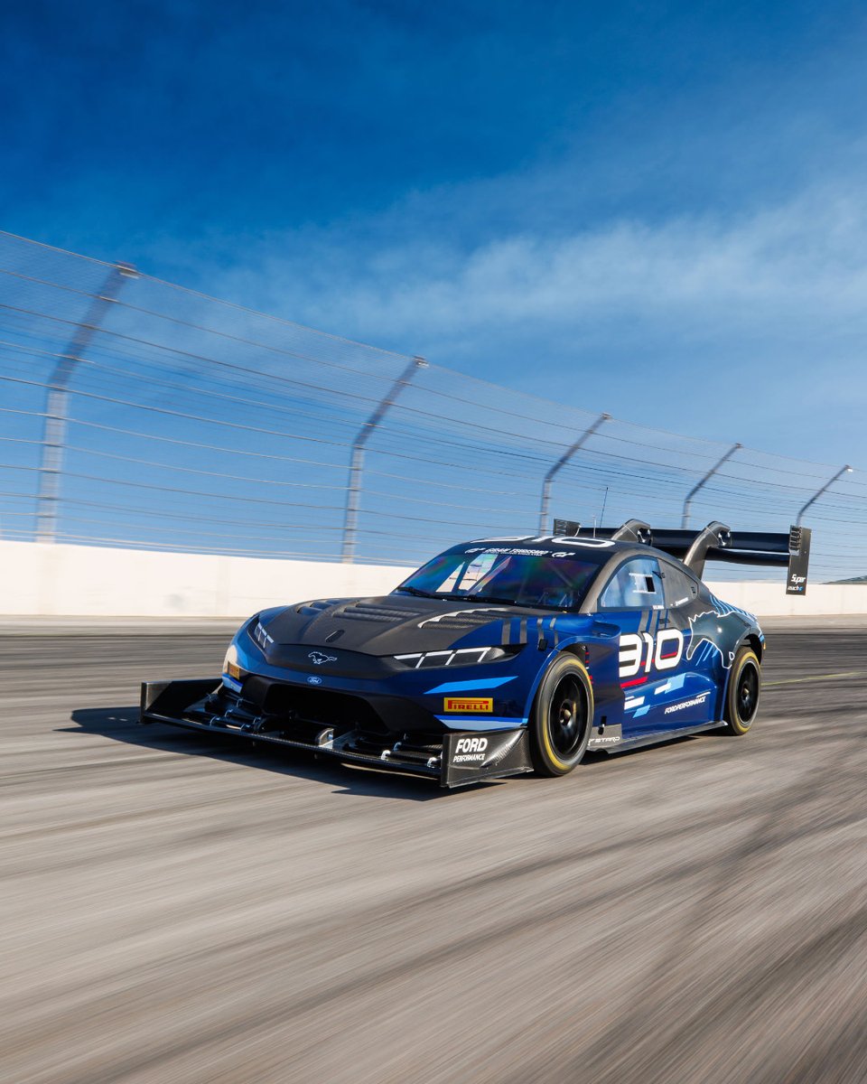 FordRacing's tweet photo. Racing @PPIHC isn’t easy, and that’s exactly why we do it. The Super Mustang Mach-E is our answer to the mountain — born from grit, driven by passion, and engineered to climb past limits.

It’s race week. Welcome to America’s Mountain. ⚡ https://t.co/VJFtRKfRsS