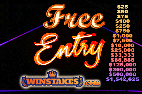✔️Keep entering daily: ow.ly/U6xU50Wa7n0
😍Win up to $1,542,625 Cash 100% FREE!!!
❤️We'd LOVE for YOU to Win!🥰