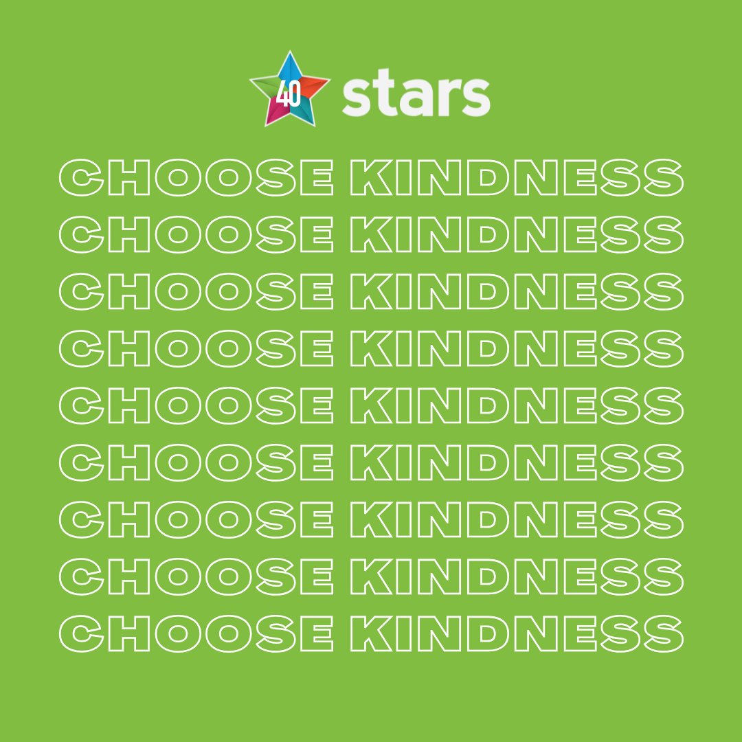 In a world where you can be anything, be kind!