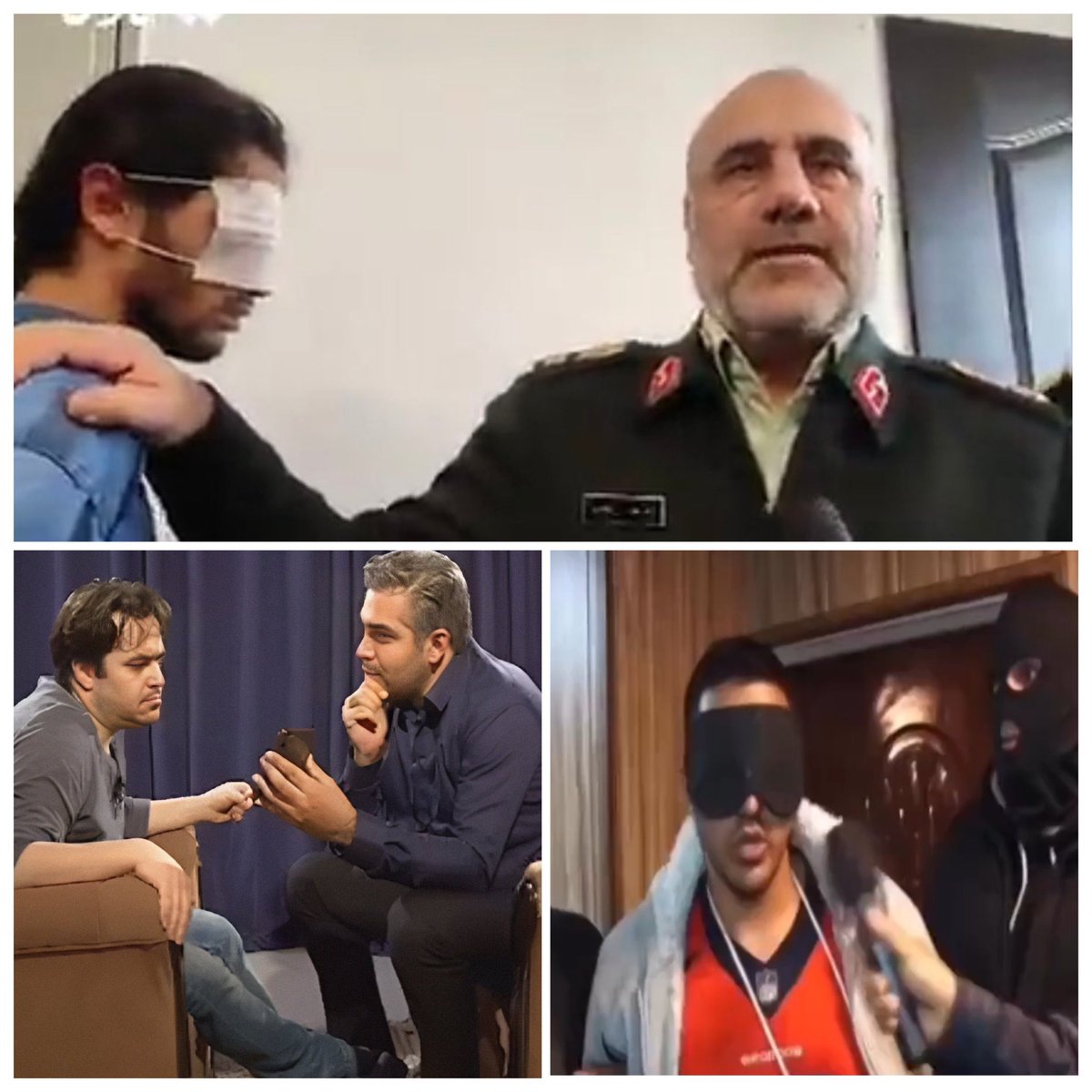 UYI_fa's tweet image. جای #روح‌الله_زم، #مجیدرضا_رهنورد و همه‌ی آنان که در برابر دوربین‌های اعتراف‌ اجباری ایستادند و تسلیم نشدند، امروز خالی‌ست.
دستگاه اعتراف‌گیری، شکنجه و پروپاگاندای جمهوری اسلامی که سال‌ها بر پیکر حقیقت تازیانه زد، این‌بار بر سر خودفروختگان و مزدورانش فروریخت،
تاریخ، سکوت نمی‌کند.