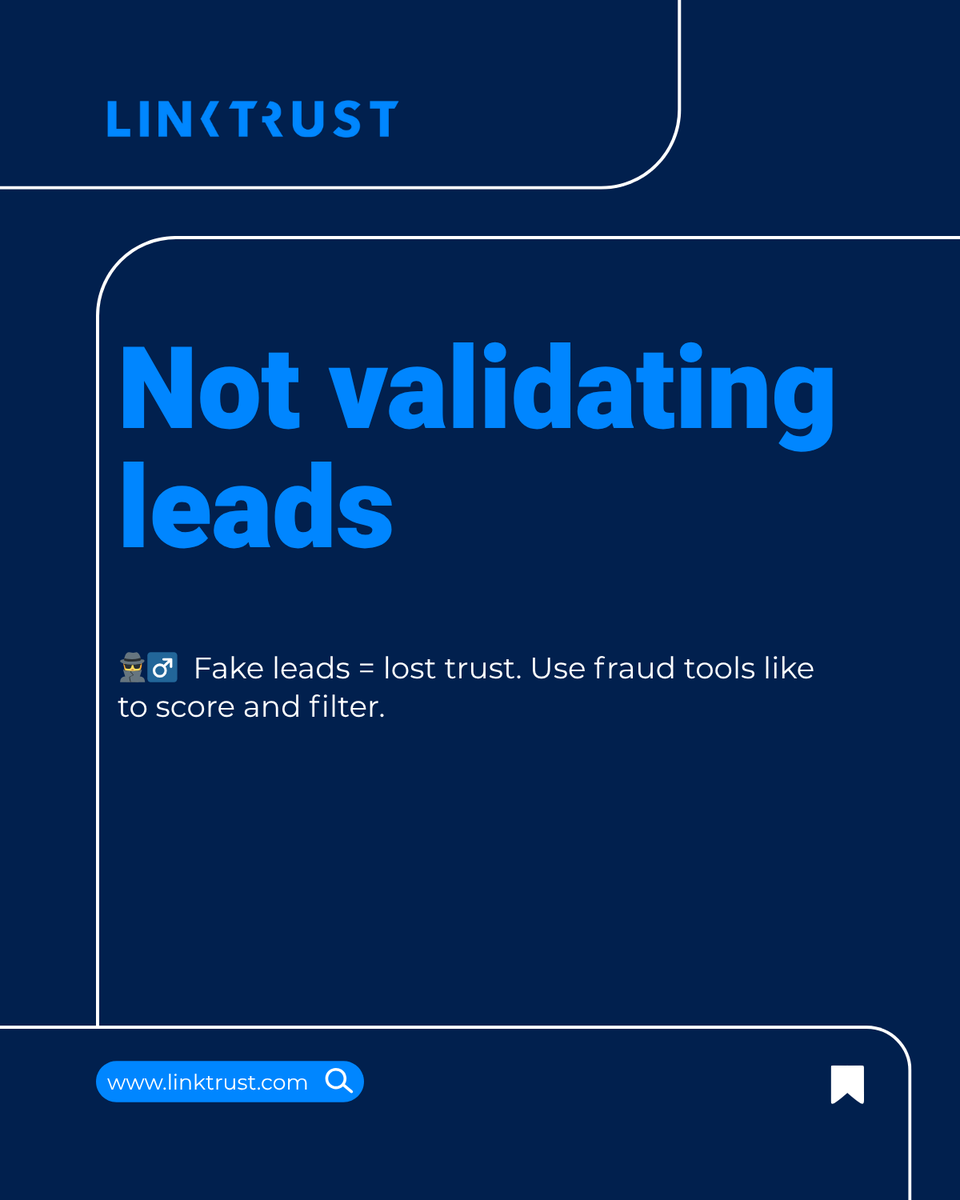 LinkTrust's tweet photo. You’re running affiliate campaigns. But are you leaving money on the table?
Here are 5 mistakes we see way too often — and how to avoid them.
Let’s break it down 🧵👇

#AffiliateMarketing #LeadGen #PerformanceMarketing #DigitalMarketing #MediaBuying   #MarketingTips https://t.co/eoamB5j2hk