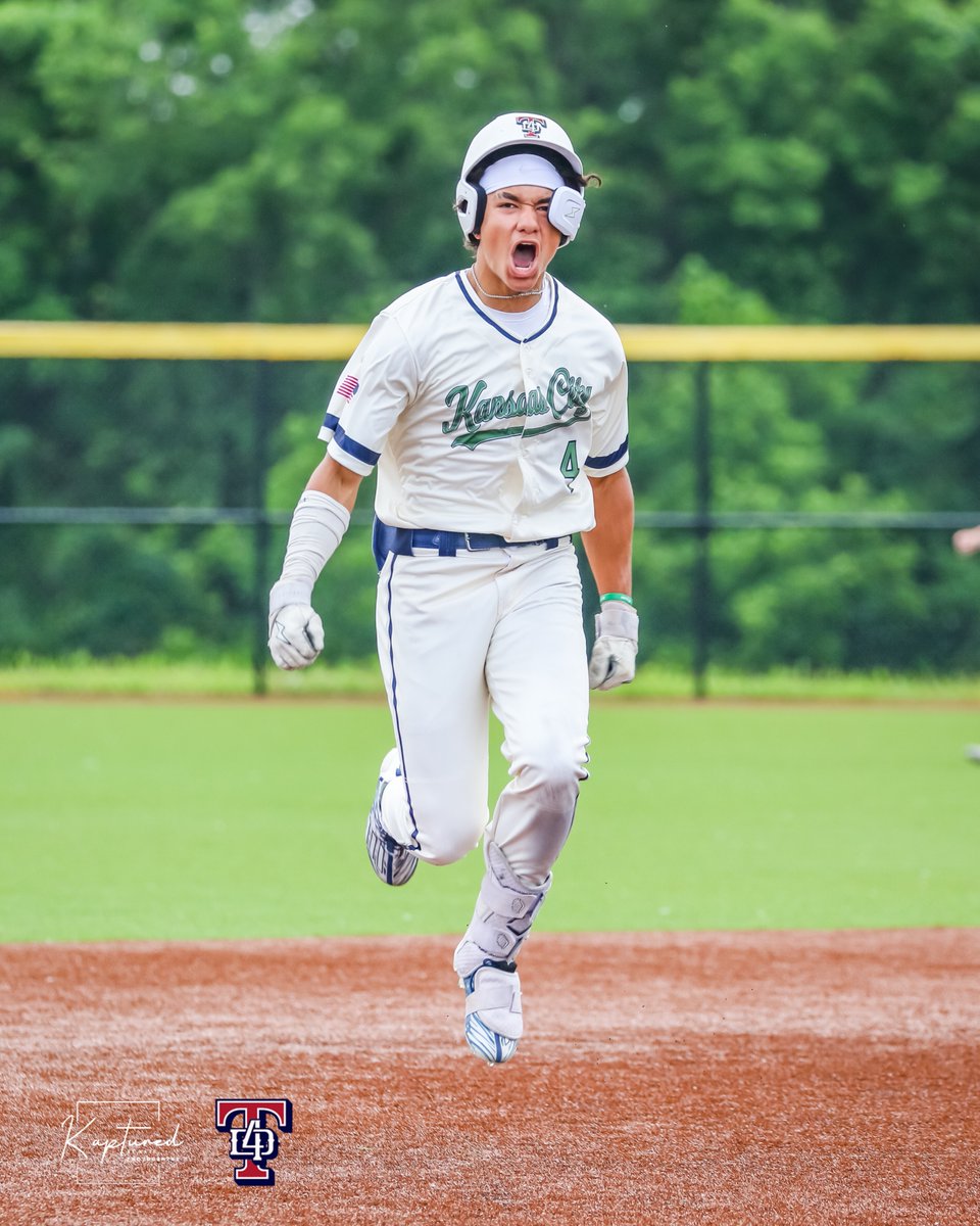BCBsblCisneros's tweet photo. Player Spotlight: Carson Bass #4
Three-Run Home Run

Prep Baseball KC Summer Championships || June 15, 2025

@pridefitnessllc @4DTrainBsblClub @prepbaseball @PrepBaseballMO @PrepBaseballKC https://t.co/GovEXWEukS