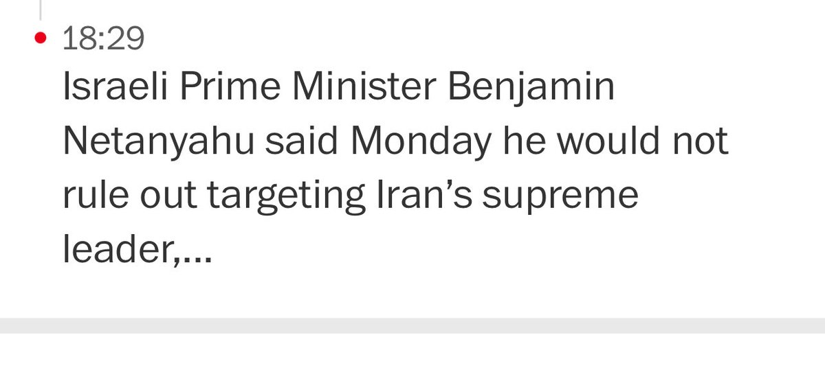 It is soo ridiculous when the Washington post publishes this Bull. If Netanyahu was able kill supreme leader he wouldn’t ask your permission. He didn’t abc he couldn’t . A guy who preside over a genocide, would not hesitate to kill any one . Shame on you