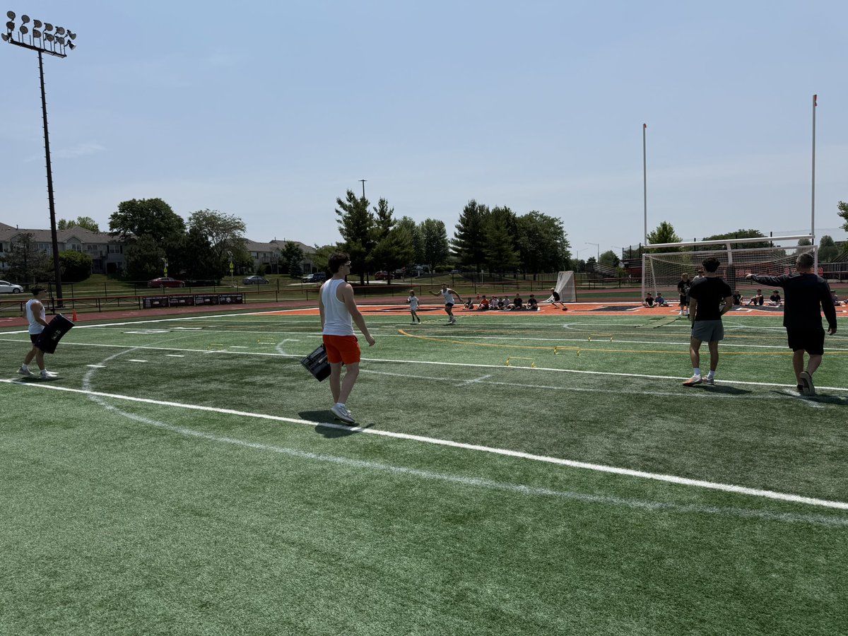 FUTURE SAINTS had a great first day of camp!! 2 days to go, and a lot more fun to be had!!