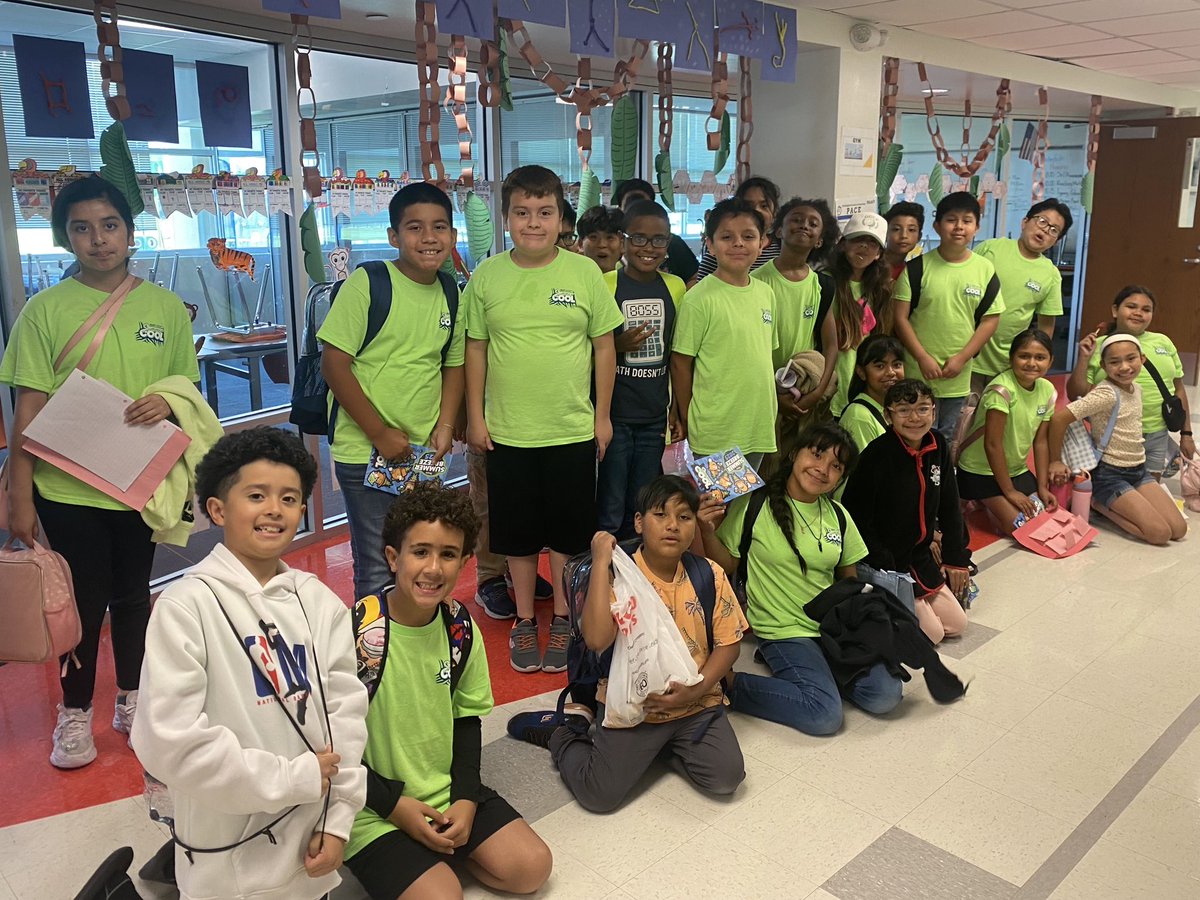 JoeMay_MAS's tweet image. Starting off WEEK 3 strong!! Our student explorers are ready to discover fun learning and enrichment opportunities!!
#SummerCool2025 @DisdELO