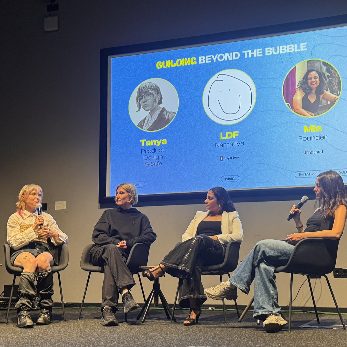 “Why join the crypto space? Instead of just saying "I work in crypto," let's aim for a future where blockchain is seamlessly integrated into daily life, powering innovations beyond fintech” <a href="/tanyaef_/">Tanya</a>