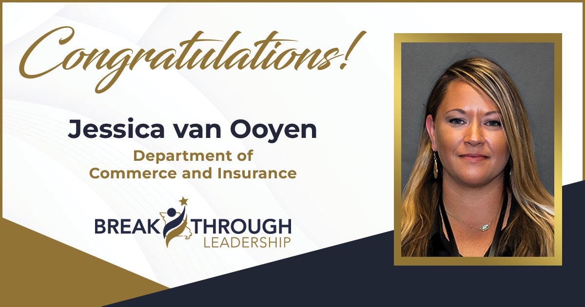 Congrats to the latest class of Breakthrough Leadership kicking off Summit Six today! DCI's Sydney Ferguson, Travis Simons and Jessica van Ooyen will network and participate in collaborative learning with fellow state team members during this three-day program. #WeServeMO