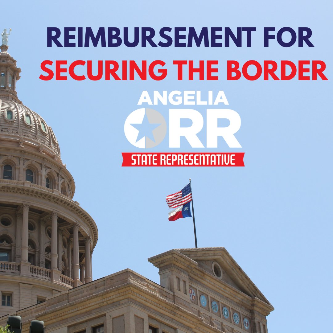 Biden left the border wide open. Texas stepped up.

I co-authored HCR 40 to request Congress reimburse TX for Operation Lone Star.

With Trump’s “big beautiful bill” moving forward, we’re one step closer to getting paid back.