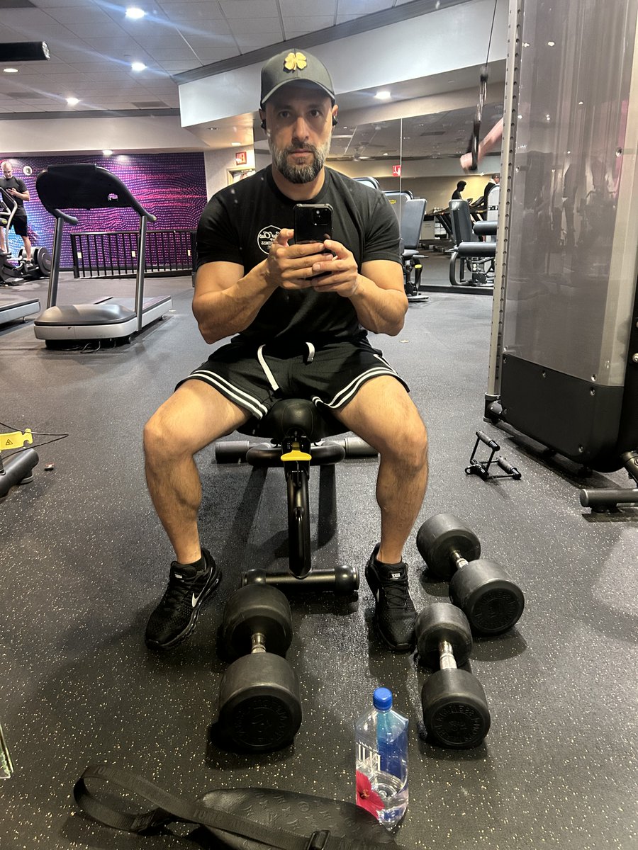 Always working , even when im in LV.  Body and mind go hand in hand.