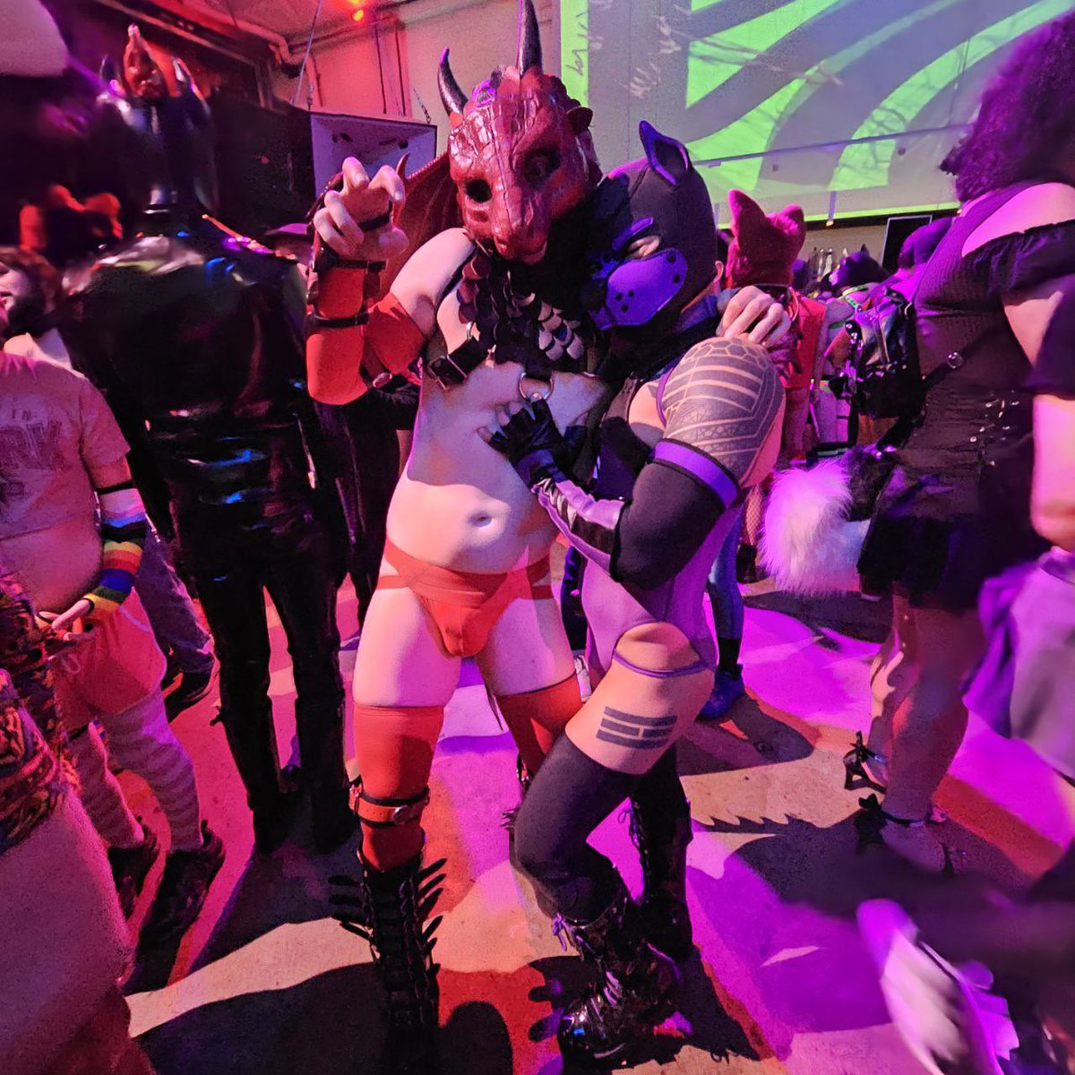 Kory💜Miki💙Razz ➡️ LVFC (@pup_leo) on Twitter photo Had a great time at Frolic last Saturday with <a href="/rubberdeer/">Fuckin Rubber Deer @rubberdeer.bsky.social</a>.
Thank you <a href="/orzel/">Liquid eTernity</a> and <a href="/StormyKittyhawk/">Stormy Kittyhawk 💜 🎈🎈</a> Had a great time at Frolic last Saturday with <a href="/rubberdeer/">Fuckin Rubber Deer @rubberdeer.bsky.social</a>.
Thank you <a href="/orzel/">Liquid eTernity</a> and <a href="/StormyKittyhawk/">Stormy Kittyhawk 💜 🎈🎈</a>