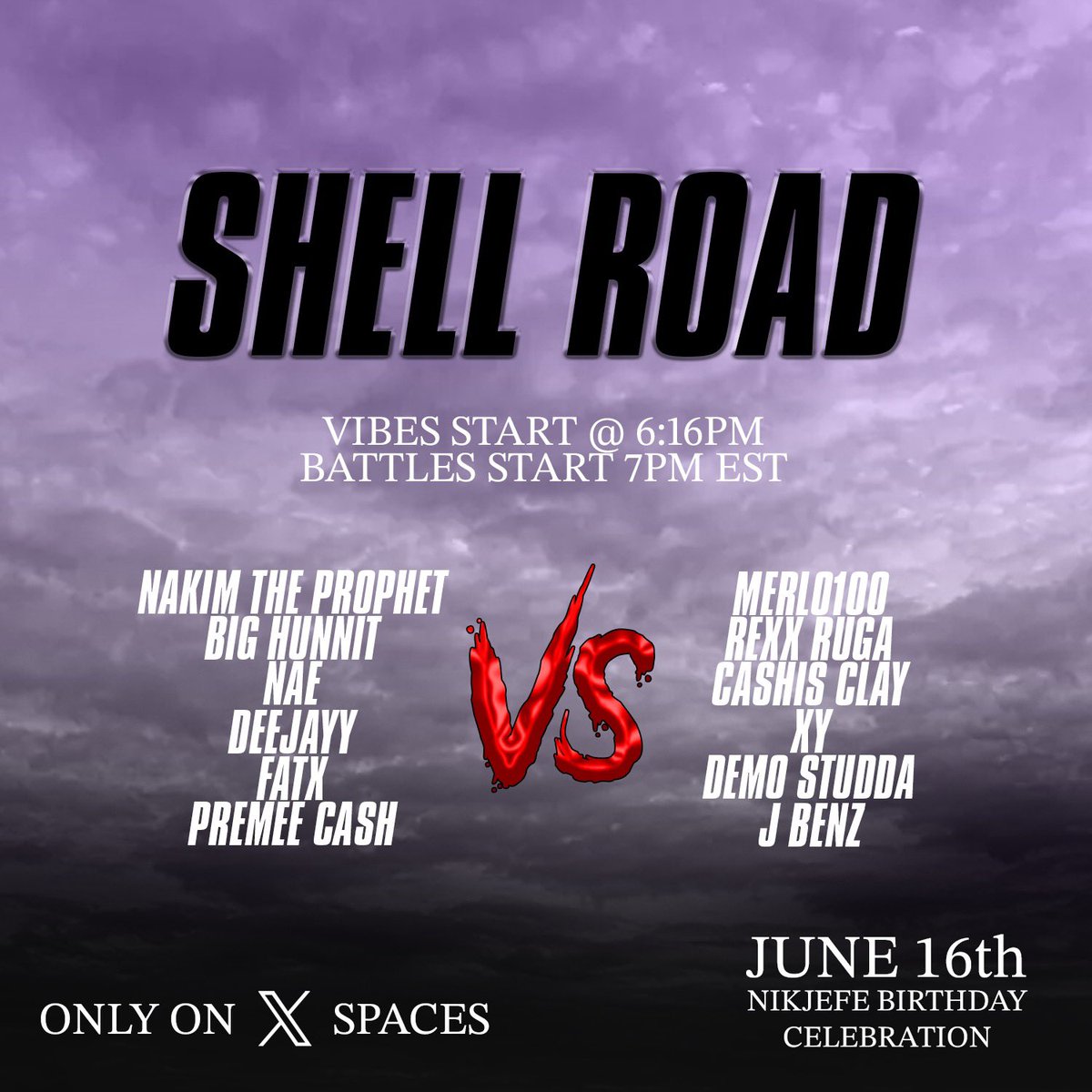 DjNikJefe's tweet photo. It’s lit what’s the word who adding to POTN pot!!!
#ShellRoad #30thBirthDay https://t.co/ZUKjIeqSq4