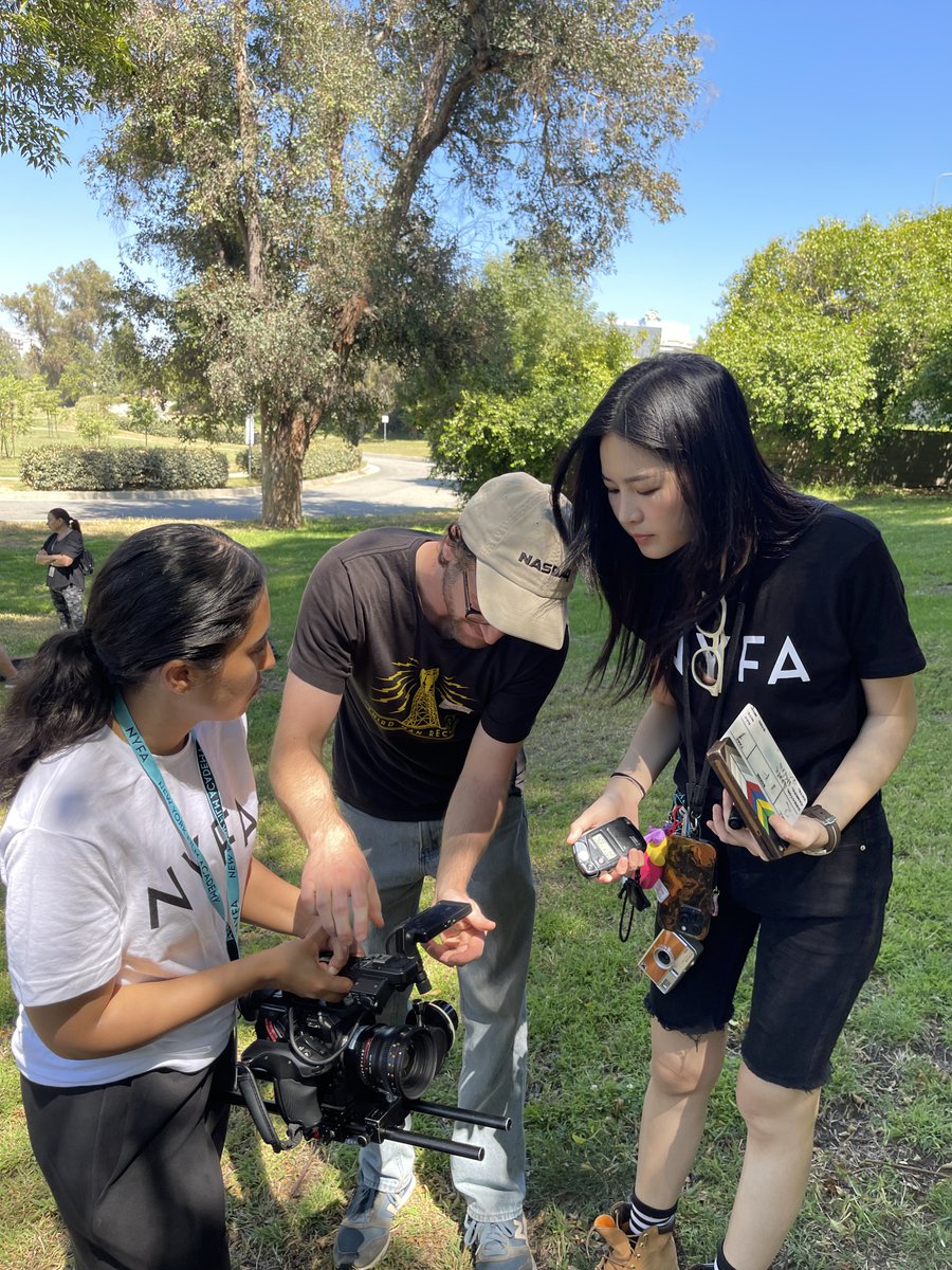 Students are soaking up the California sun at NYFA Los Angeles, acting on set, directing crews, and bringing stories to life!
