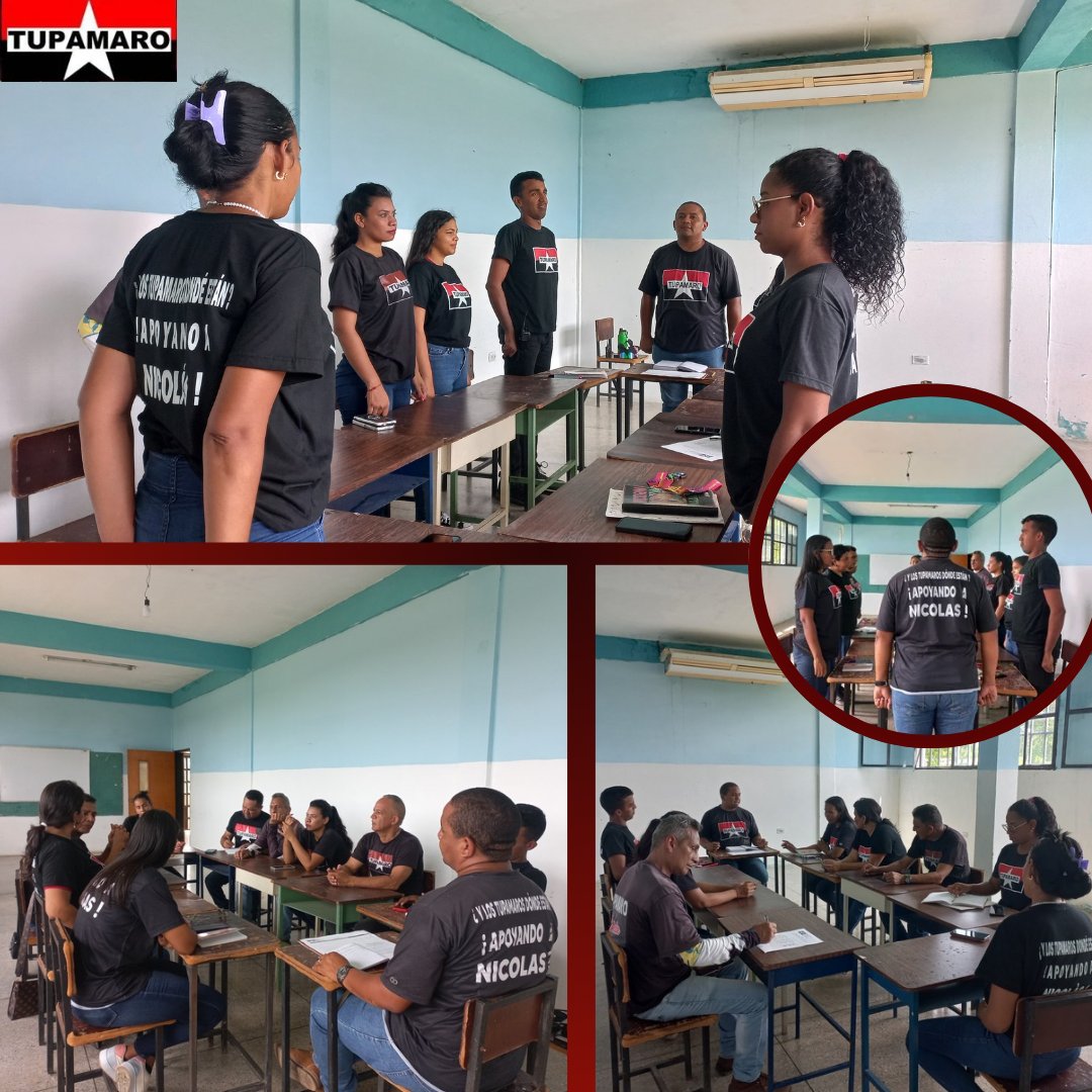 La militancia del TUPAMARO del Municipio Papelón sostuvo reunión de planificación para trazar líneas estrategicas que continúe impulsando y fortaleciendo nuestra organización, y a su vez, potenciar  nuestro proyecto revolucionario.

¡COMUNA O NADA!

#TupamaroEjemploDeLucha