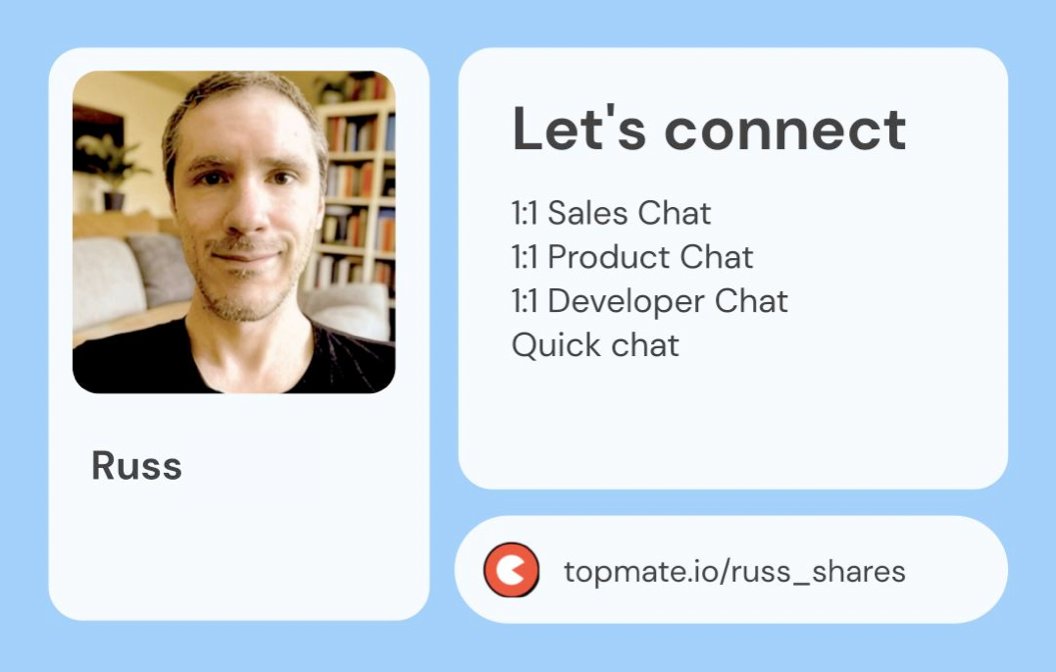 foxly_crm's tweet image. 🚀 Exciting news, everyone!

To better help people achieve their goals, I’m thrilled to announce that I&apos;ve joined Topmate! 

Schedule a call with me to talk Product, Engineering Or Sales! Link is in Bio.

#Mentorship #GiveBackToCommunity 📷