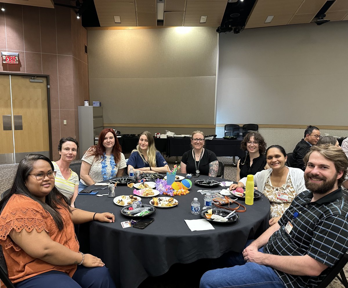IvyBrainTumCtr's tweet image. Our team had a fantastic time at our quarterly birthday celebration! This special event is all about recognizing employees who have made outstanding contributions during the quarter. We also enjoyed a dessert-making contest and some fun games that brought everyone together. 🌟